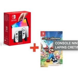 Pack : Console Nintendo Switch Néon + Dragons + Paw Patrol, la Pat' Patrouille + Mario Les Lapins Crétins - Cdiscount Jeux vidéo