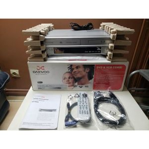 COMBINE LG DVS7800 LECTEUR DVD MAGNETOSCOPE ENREGISTREUR VHS CASSETTE K7  VIDEO 6 TETES HIFI STEREO + TEL - Cdiscount TV Son Photo