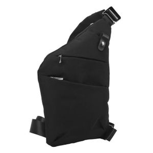 Sac De Poitrine Antivol Étanche Bange BG041 Noir - SpaceNet