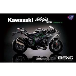 VOITURE À CONSTRUIRE MENG - Maquette Moto Kawasaki Ninja H2 (pre-colore