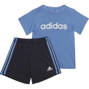 Ensemble de vêtements Ensemble Bleu/Noir Garçon bebe Adidas 891