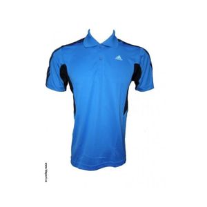 T-SHIRT MAILLOT DE SPORT T-shirt ADIDAS 365 Polo Bleu-Bleu - Homme/Adulte -