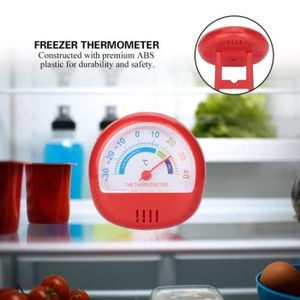 THERMOMÈTRE DE CUISINE Thermomètre Réfrigérateur Congélateur Grand Cadran