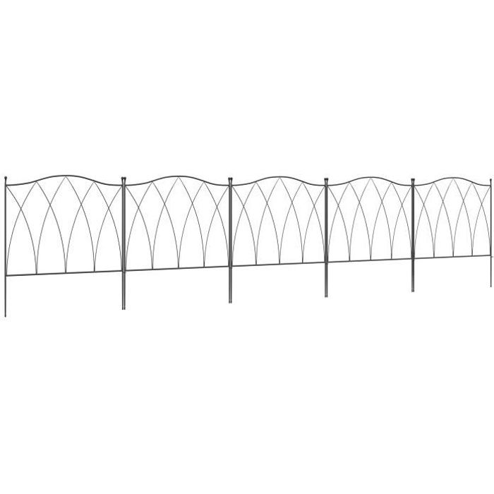 Piquet de clôture simple en t plastifié vert 1,75 - Cdiscount Jardin