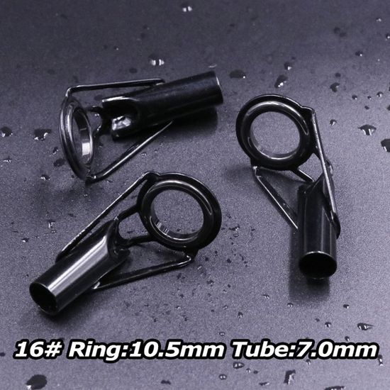 Guide De Canne Fuji PLGST Taille 6-1,6 – Anneau SIC Cadre Inox (neuf, 1 Pièce)