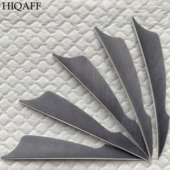 25 Plumes D’aile Droite Naturelles Pour Empennage De Flèches - 3 Pouces - Tir à L’arc Traditionnel