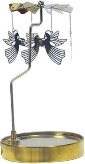 Bougeoir à 7 Branches Doré - Chandelier De Hanukkah Pour Décoration De Table Fête Juive Israélienne