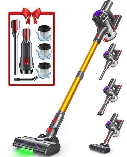 Aspirateur Balai Sans Fil VACTechPro, 35kPa d'Aspiration