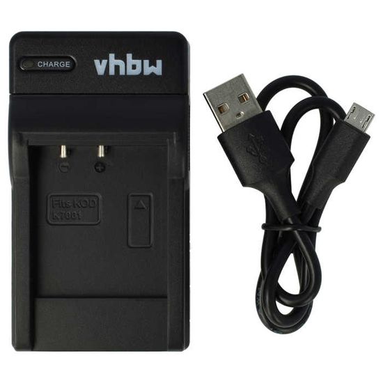 vhbw Chargeur USB câble pour caméra Kodak Easyshare C763, DX3600, DX6490, DX7440(H), DX7590