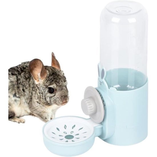Lot De 2 Biberons à Eau Suspendus 600ml Pour Lapin, Cochon D'Inde, Rongeurs - Remplissage Automatique