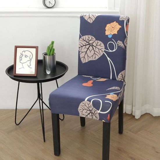 Housses de chaise en Spandex, couvre-siège imprimé, extensible, pour salle à manger, Restaurant, Banquet, cuisine, [4D7B899]