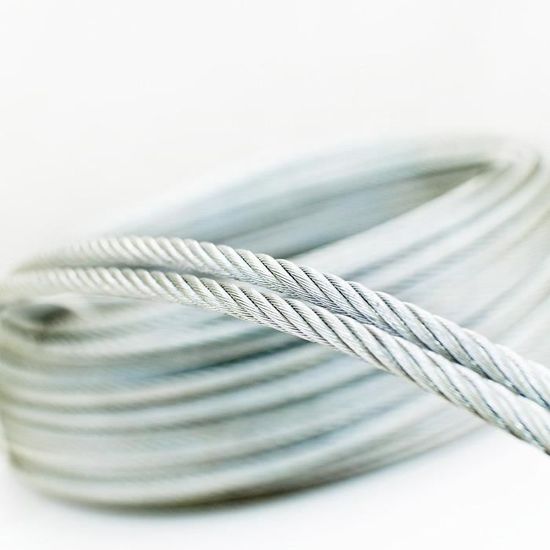 10m câble acier inox 4mm cordage torons 7x19 