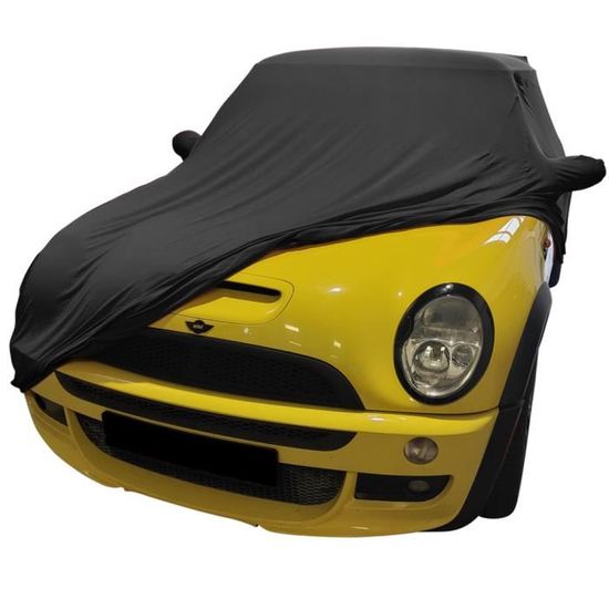 MINI COOPER BÂCHE DE PROTECTION INTÉRIEUR AVEC POCHES RÉTROVISEURS NOIR
