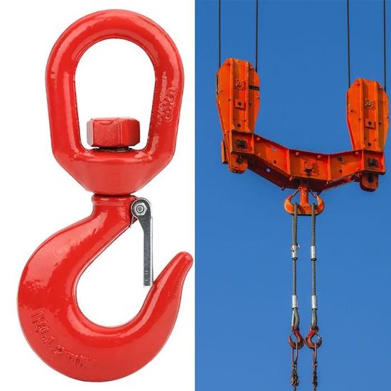 Crochet Pivotant En Carbone Avec Sécurité, Universel, Newgardenstore