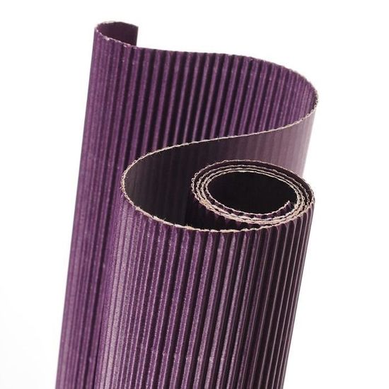 Rouleau De Carton Ondulé 50 Cm X 50 Mètres - Pour Protéger Et Caler Les Colis (alternative Au Film Bulle)