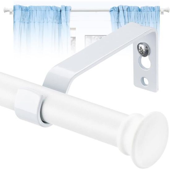 WAVE - Tringle rail pour rideau effet vague ouverture à Droit L.3.5 m