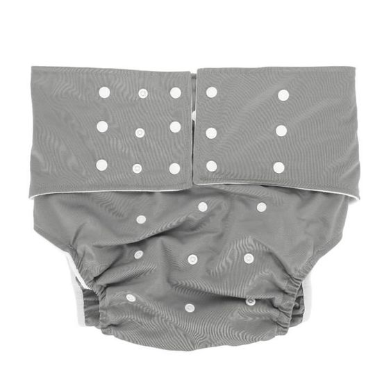 Omabeta Couche en tissu pour adultes Couche réutilisable en tissu réglable pour adultes, 6 Types