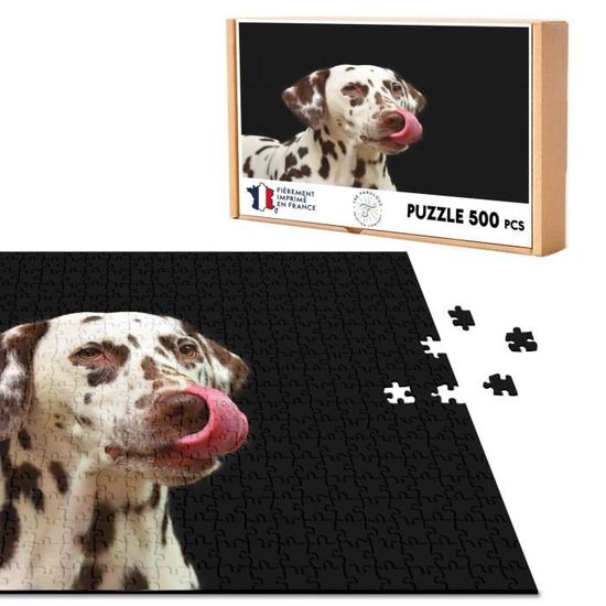 Puzzle Adulte 1000 Pièces Animal - Chien Bouledogue - Décoration Murale -  Cadre 50x75 cm - Cdiscount Jeux - Jouets