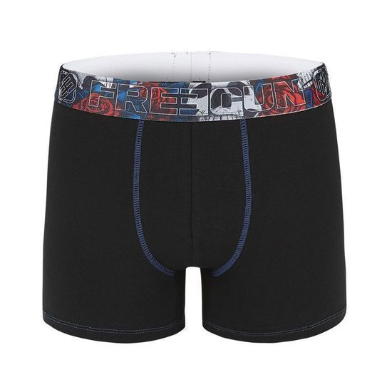 Boxer Homme Agréable, Calecon Homme, Multi-Sport, Infroissable Blanc