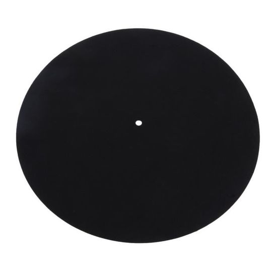 YID Tapis antidérapant pour platine vinyle, réduction statique et