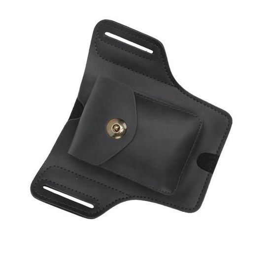 Étui à Boucle Magnétique Pour Briquet - Support Ceinture En PU Avec Doublure Velours - Protection Et Accès Rapide - Pour Voyage, Outdoor