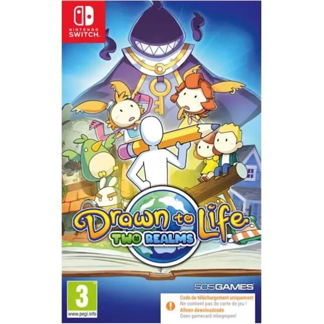 Drawn to Life Nintendo SWITCH (Code de téléchargement) (code dans la boîte )