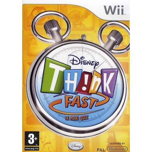 Disney Classiques - Think Fast Jeu Nintendo Wii