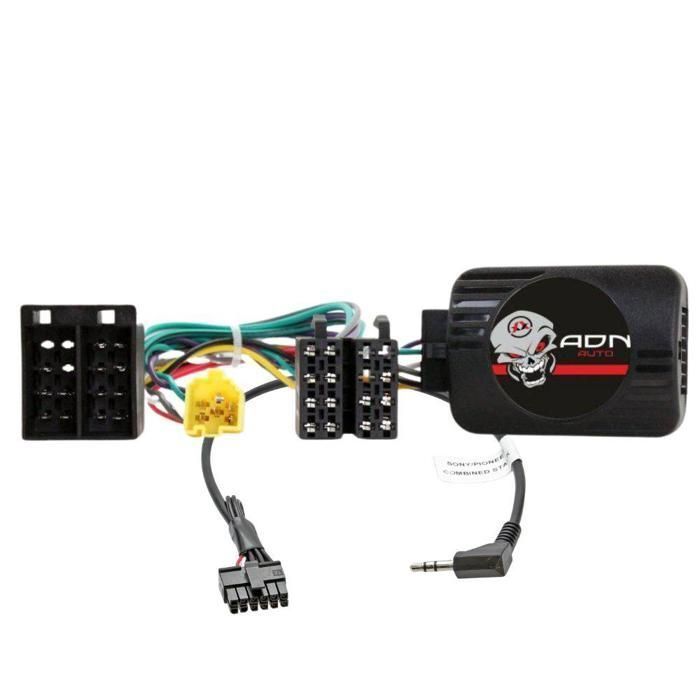 Interface Cde au Volant Renault ap00 ISO Avec ecran deporte Pioneer/ Sony - ADNAuto - ADN-CAV