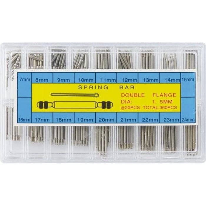 Kit de tiges pour bracelet de montre