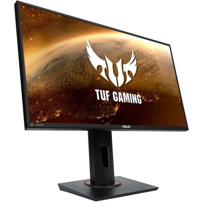Ecran PC Gamer ASUS TUF VG259Q - 24.5- IPS - Full HD (1920x1080) - 1ms MPRT - 144Hz - G-Sync - FreeSync - HDMI - DisplayPort - Noir