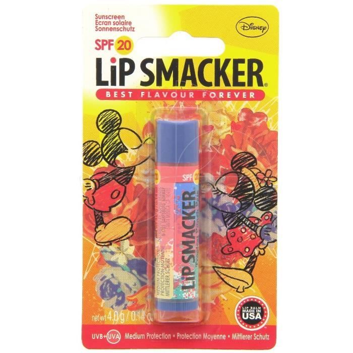 Lip Smacker® - Ecran solaire baume à lèvres aromatisé - Punch tropical entre copains - 40g