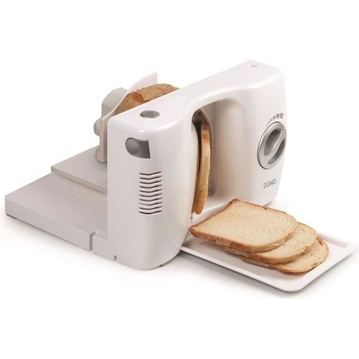 DOMO MS171 Trancheuse électrique - Blanc