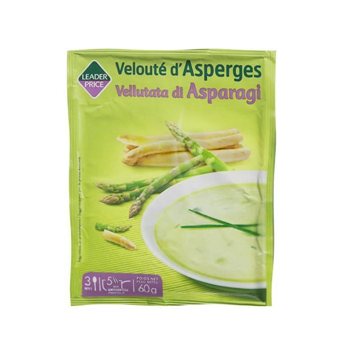 Soupe velouté d'asperges - 60g