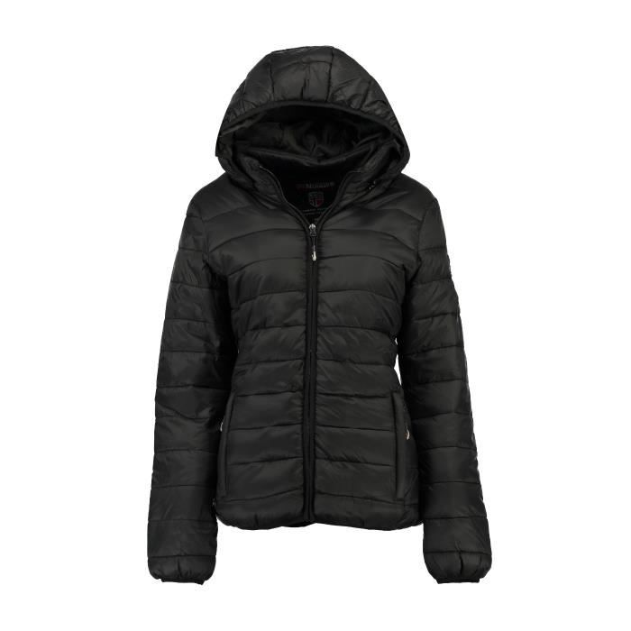 Doudoune Femme Geographical Norway Areca Hood Noir
