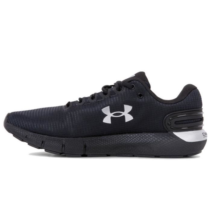 Basket Under Armour CHARGED ROGUE 2.5 - Ref. 3025250-001. Couleur : Noir, Gris. Détails. - Empeigne en mesh. - Semelle intérieure