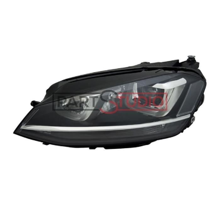 Optique, phare feu avant gauche Bi-Xenon AFS conducteur, Volkswagen Golf 7 VII de 10/12 à 11/16