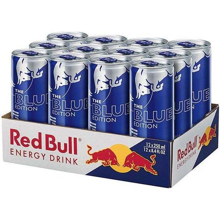 Red Bull Energy Drink The Blue Edition myrtille 12 x 0,25l
