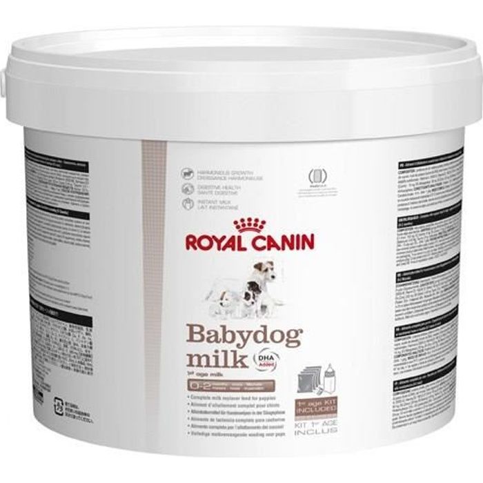 ROYAL CANIN Lait de substitution Babydog - Pour chiot - 2 kg