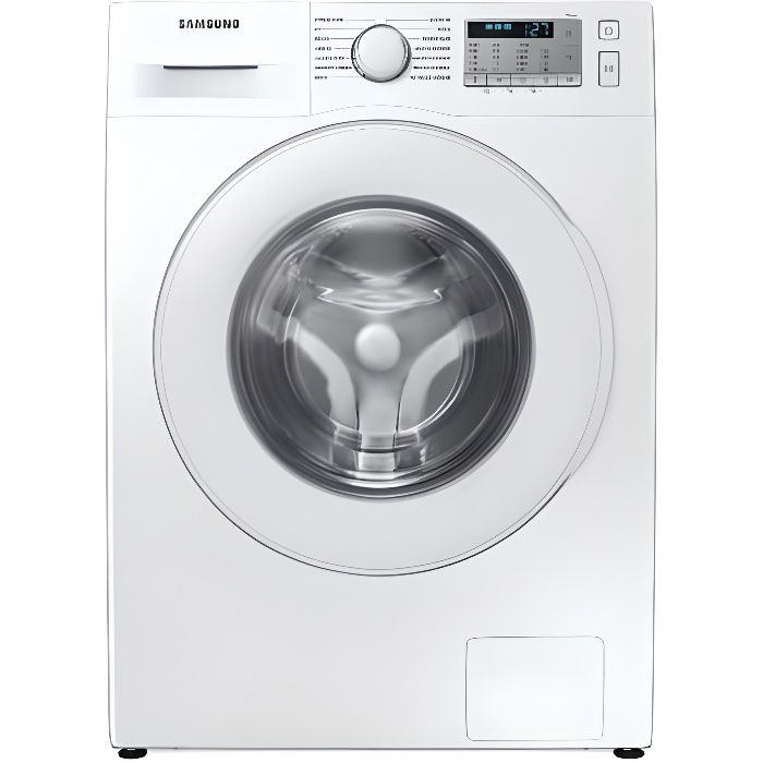 SAMSUNG Lave-Linge Frontal 8KG EcoBubble - WW80TA046TH -1400 Tr/mn - A+++