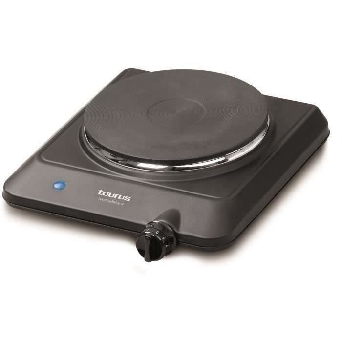 TAURUS Réchaud 1 plaque Volcano Uno 1500W