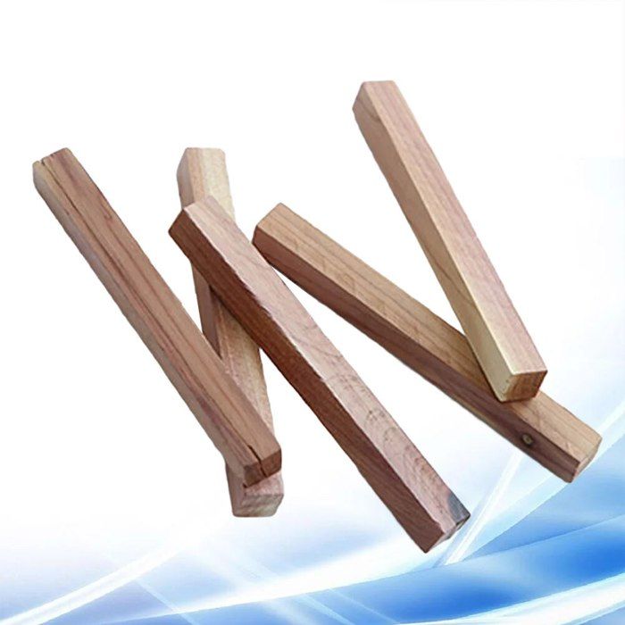 30x Anti-mites Organique Naturel En Bois De Cèdre, Anti-mites Efficace Pour Les Armoires