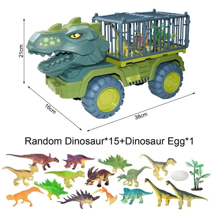 Atyhao Jouet de dinosaures 6 pièces dinosaures jouet retirer voitures