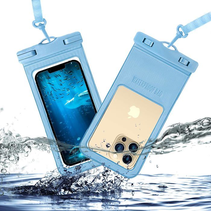 Coques étanches Samsung Galaxy SmartTag2 - Lot De 2 Avec Autocollant 3M Ultra Fort | Protection Anti-chute Pour Porte-clés, Sacs, Vélo