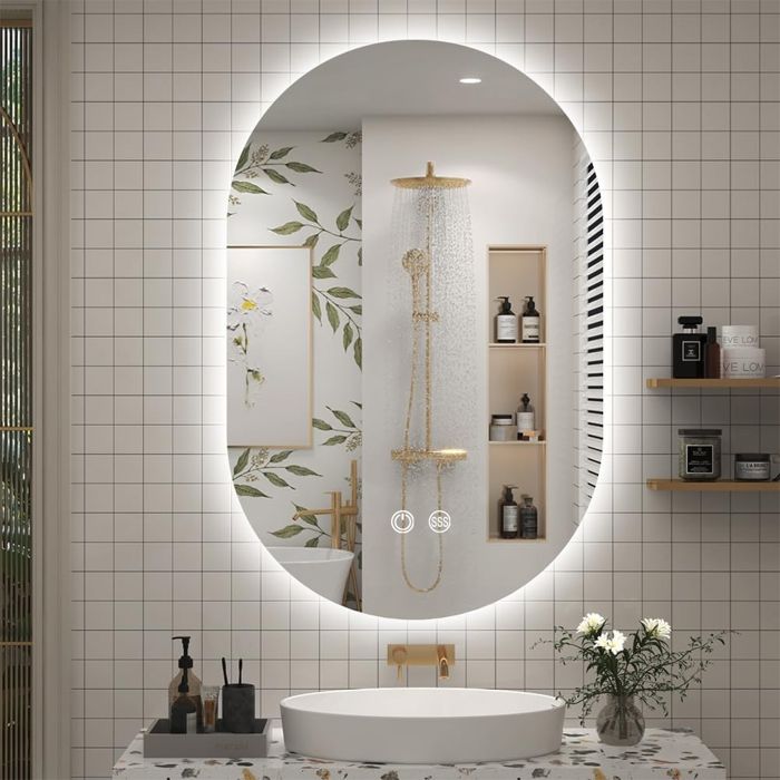Miroir Salle De Bain Lumineux Anti Bueenull