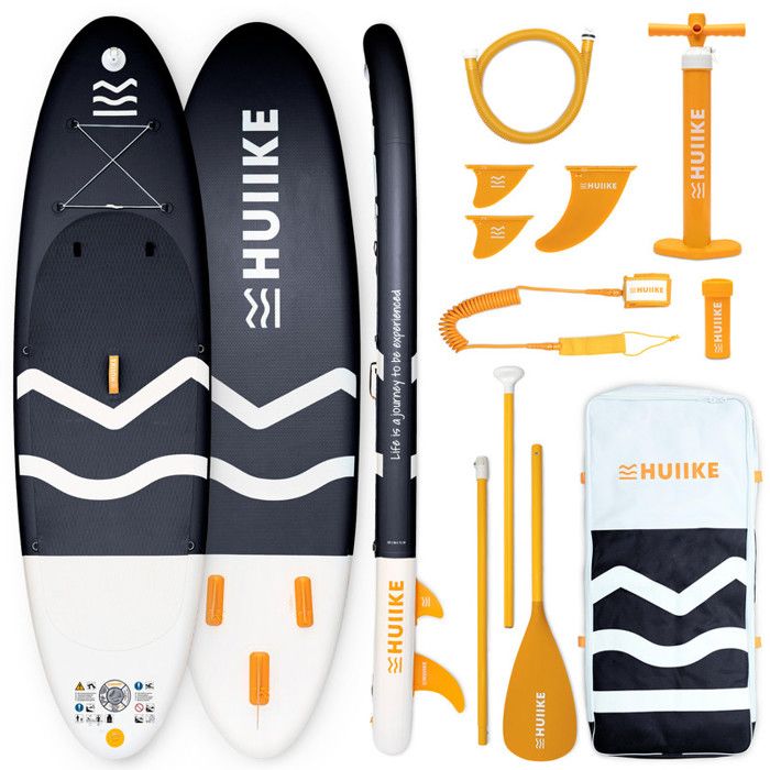 Paddle Gonflable Adulte Noir avec des Accessoires de Qualité -