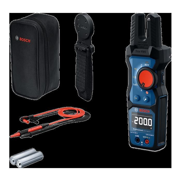 True Rms Bosch Multimètre fourche True RMS GFM 1000-15 + MH 1 | 0601077401 - Bosch ...