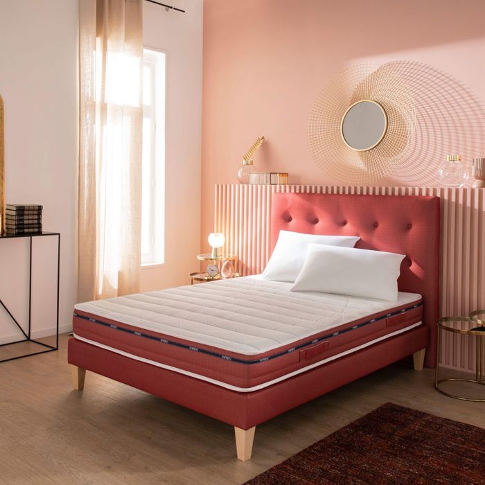 Matelas 100% latex Crépuscule 500 - SOMEO 140x200 - Blanc - Garantie 7 ans - Someo Matelas 100% latex Crépuscule 500 - SOMEO 140x200 - Blanc - Garantie 7 ans - Someo
