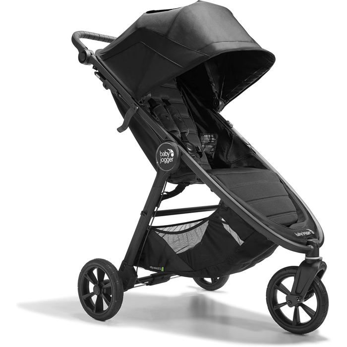 Poussette légère Baby Jogger City Mini GT2 Tout terrain Noir Opulent