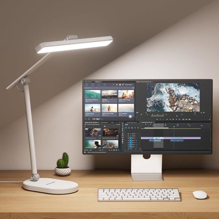 Lampe de Bureau LED Honeywell H4 Sunturalux 14W Dimmable 3 Modes de Couleur Lampe de Bureau LED Honeywell H4 Sunturalux 14W Dimmable 3 Modes de Couleur