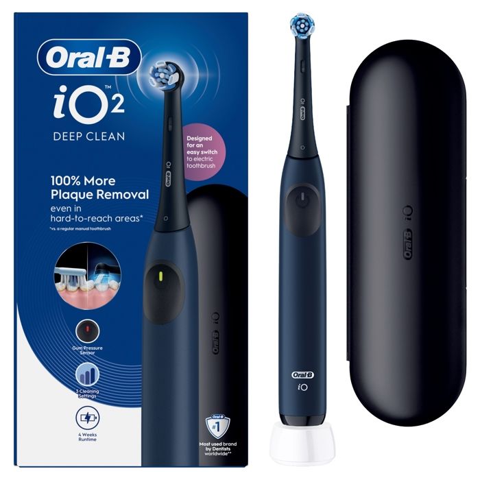 Brosse à dents électrique ORAL B iO Series 2 Ocean Rechargeable Étui de voyage